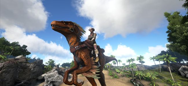 ARK Survival Evolved - How to tame a Raptor!