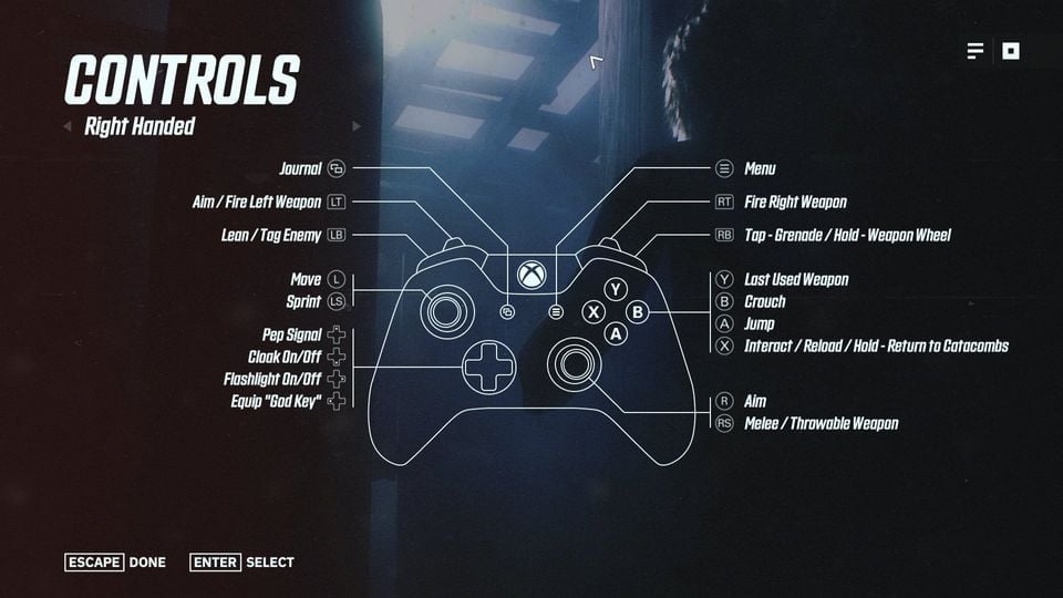 Wolfenstein Youngblood Controls For Pc Ps4 Xbox One - what button is it to jump roblox xbox one