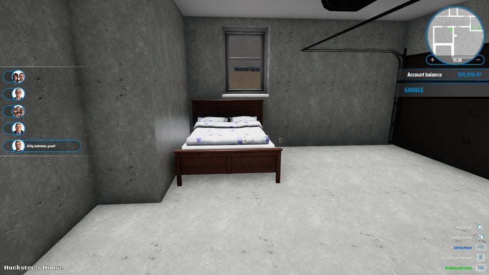 house flipper preset rooms requirements