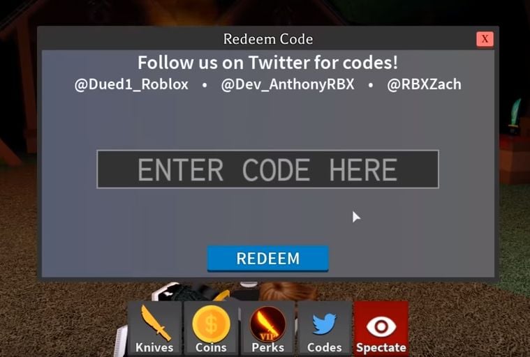 Twitter Code For Roblox Games