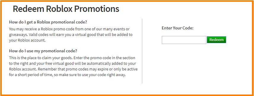 Roblox Promo Codes List July 2020 Free Items Skins