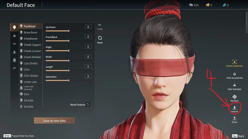 Naraka Character Presets (800+)