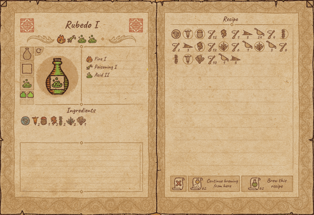 Potion Craft: Potions for Alchemy Machine