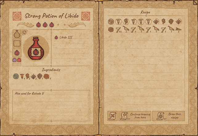 Potion Craft: Potions for Alchemy Machine