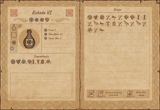 Potion Craft: Potions for Alchemy Machine