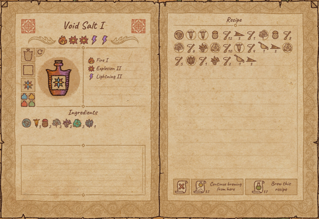 Potion Craft: Potions for Alchemy Machine