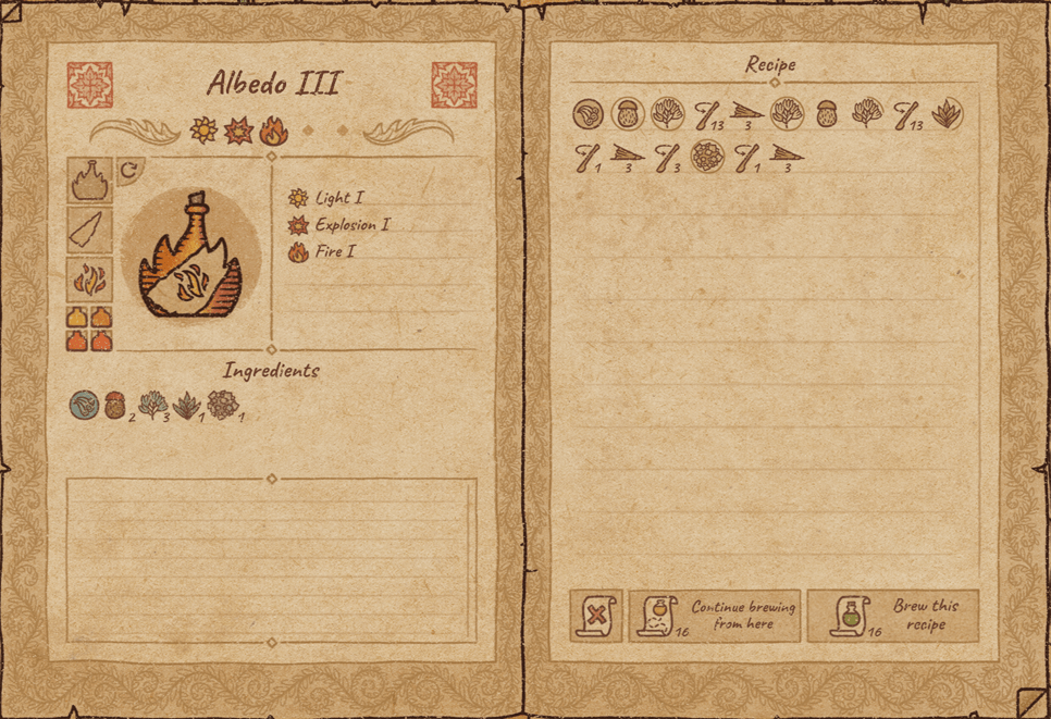 Potion Craft: Potions for Alchemy Machine
