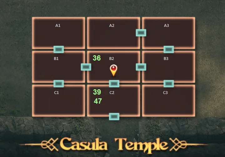 Treasure of Nadia Chest, Key & Kamasutra Locations