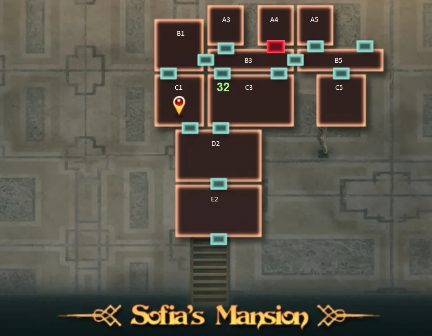 Treasure of Nadia Chest, Key & Kamasutra Locations