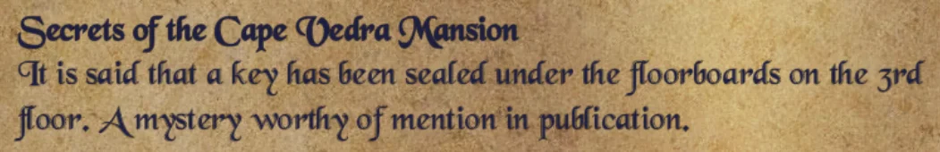 Treasure of Nadia: Walkthrough Guide