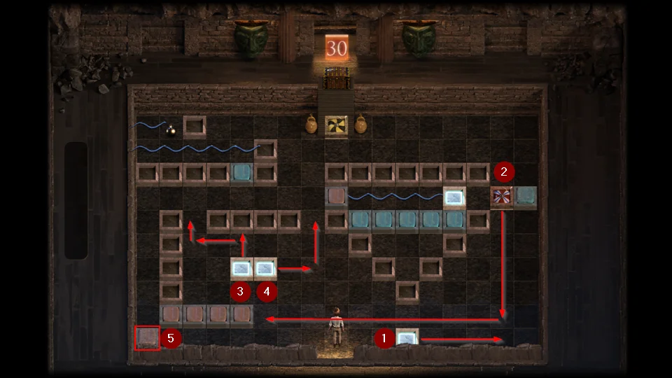 Treasure of Nadia Ancient Temple Puzzle Solutions