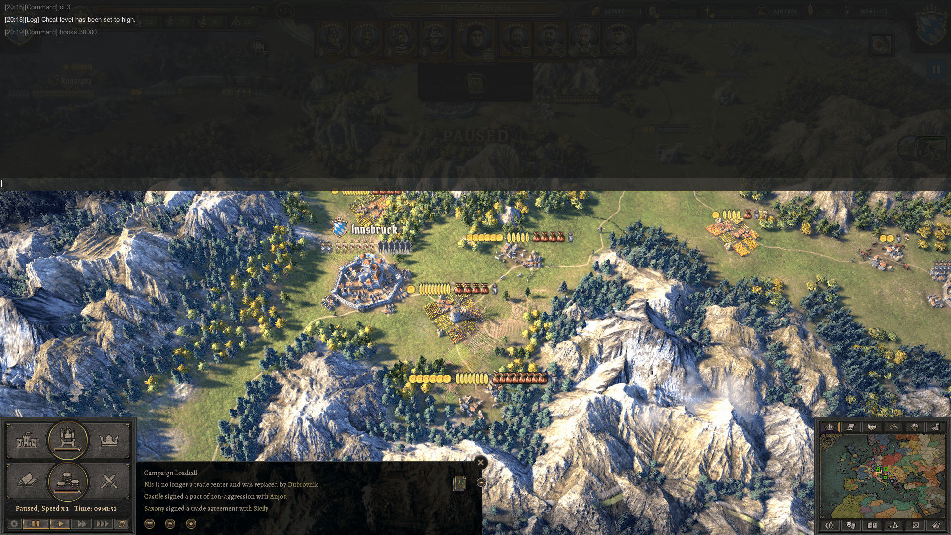 In-Game Cheats In-Game Cheats
