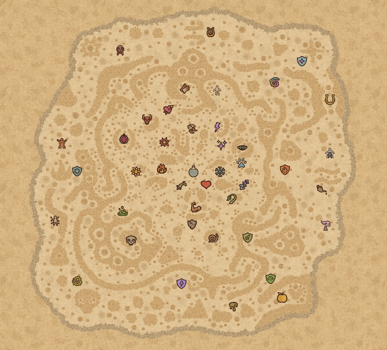 Карта в potion craft