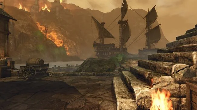 Risen 2 Dark Waters Maps with chest skill levels