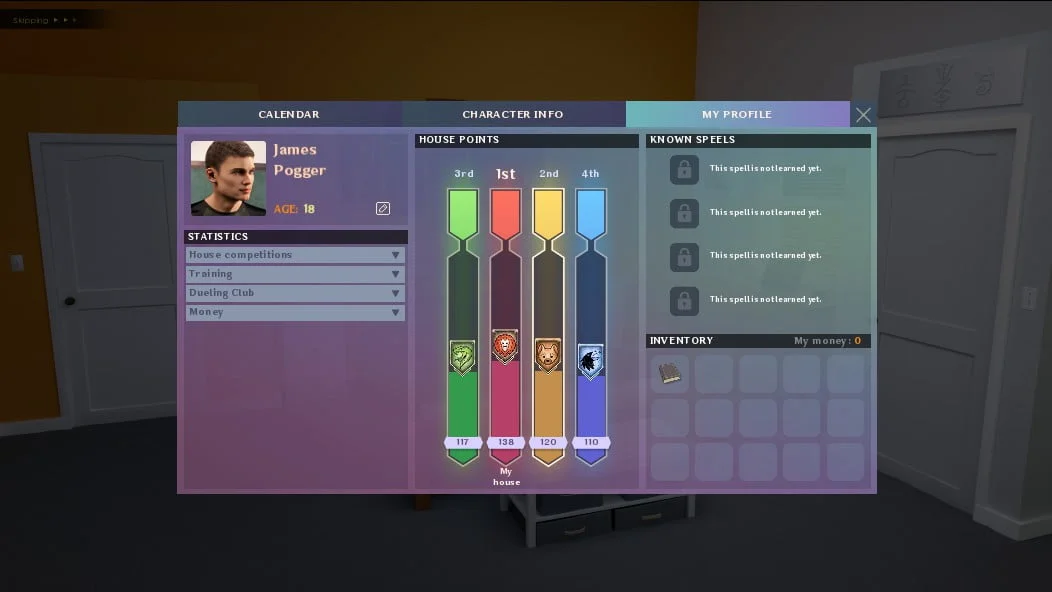 Lust Academy Minigames & House Points Guide Lust Academy Minigames & House Points Guide