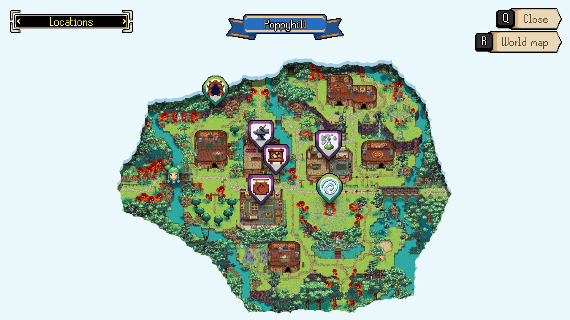 Kynseed Mapstones Locations (Maps of Quill)