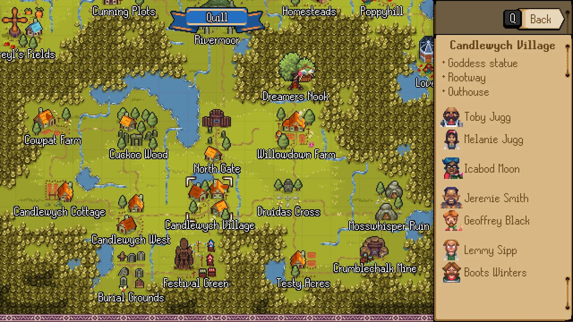 Kynseed Mapstones Locations (Maps of Quill)