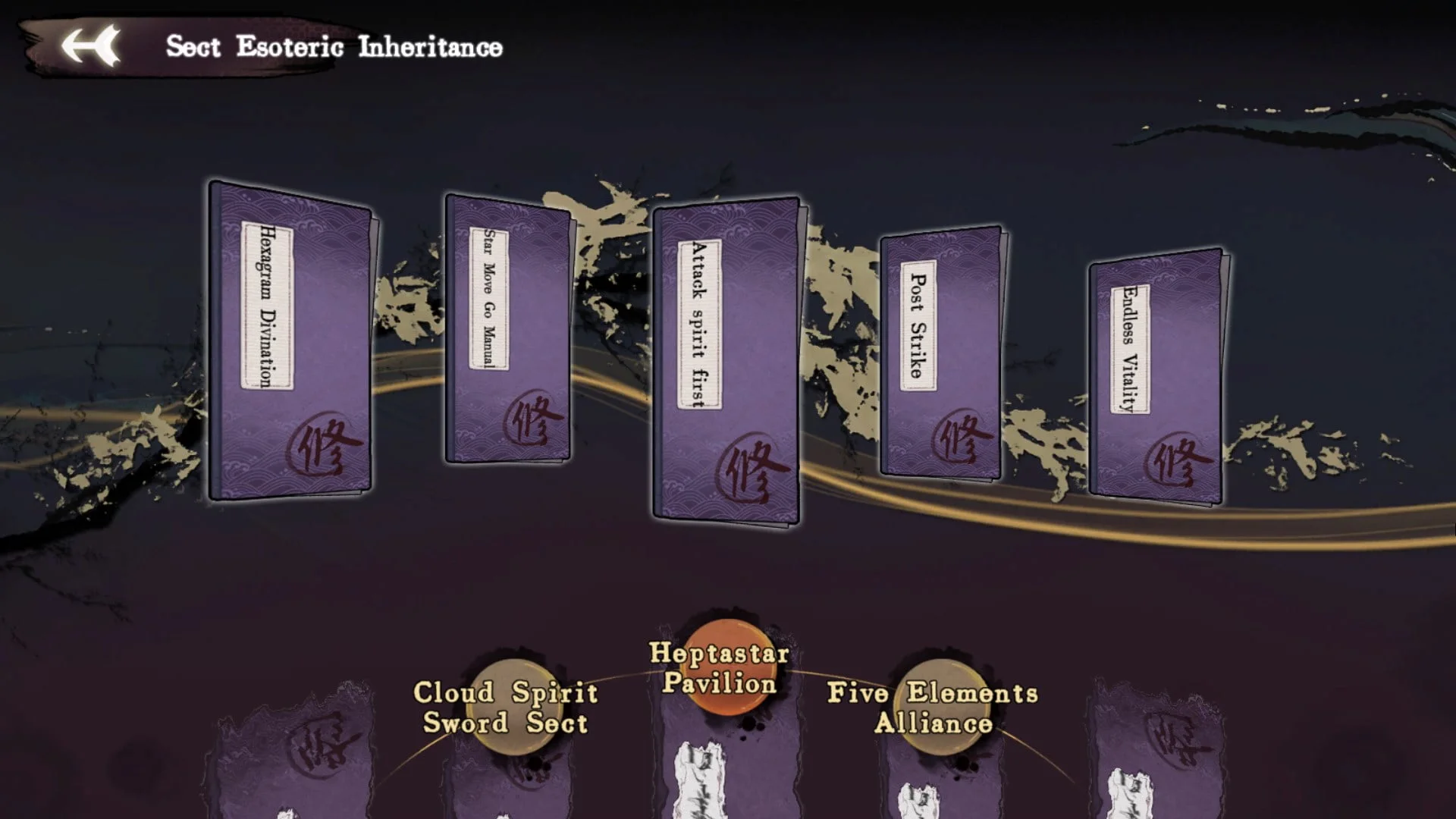 Solving all puzzles (Sect Esoteric Inheritance) Solving all puzzles (Sect Esoteric Inheritance)