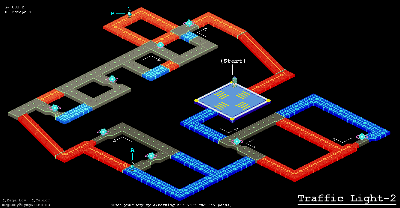 Megaman Battle Network 1 - Maps