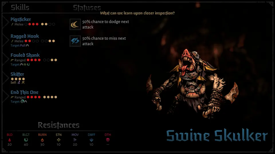 Darkest Dungeon 2 Swine Guide - Swine Skulker