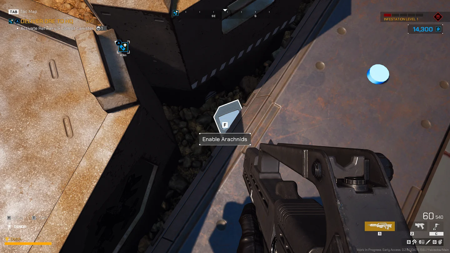 Enable Arachnids in the boot camp tutorial Enable Arachnids in the boot camp tutorial