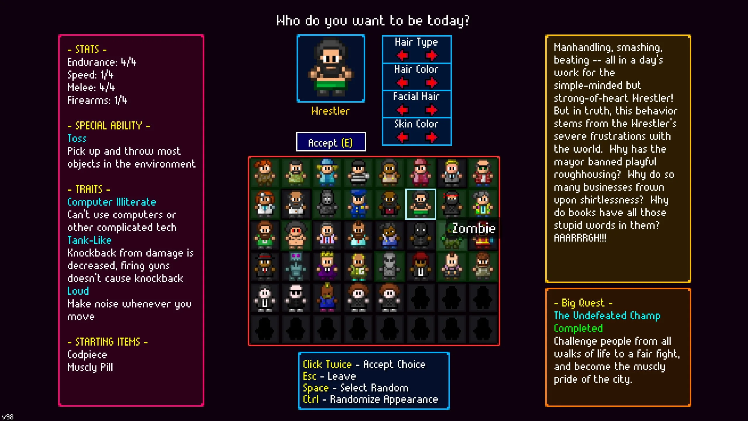 Ranking classes by ease of completing Big Quest/Campaign Ranking classes by ease of completing Big Quest/Campaign