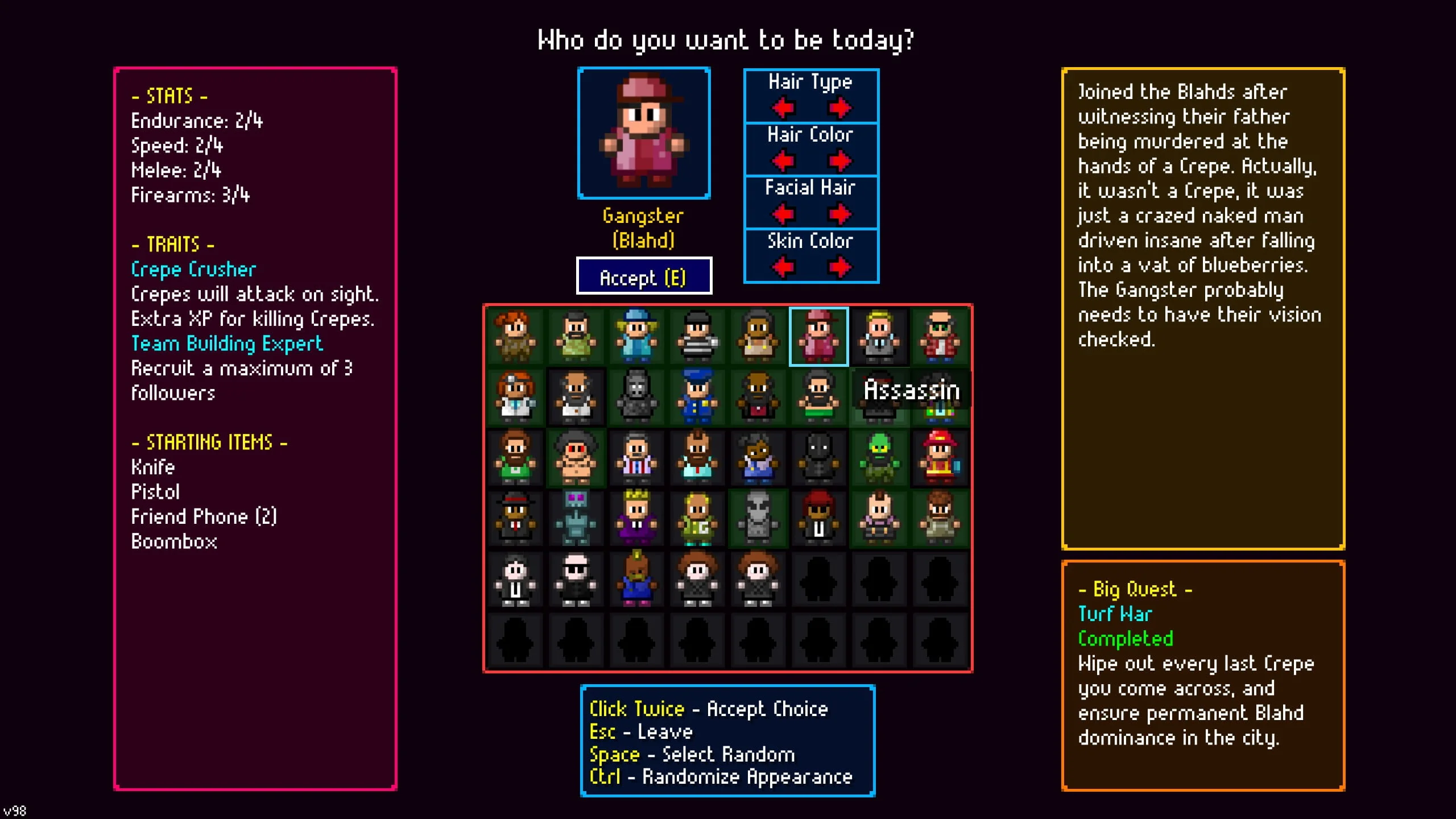 Ranking classes by ease of completing Big Quest/Campaign Ranking classes by ease of completing Big Quest/Campaign