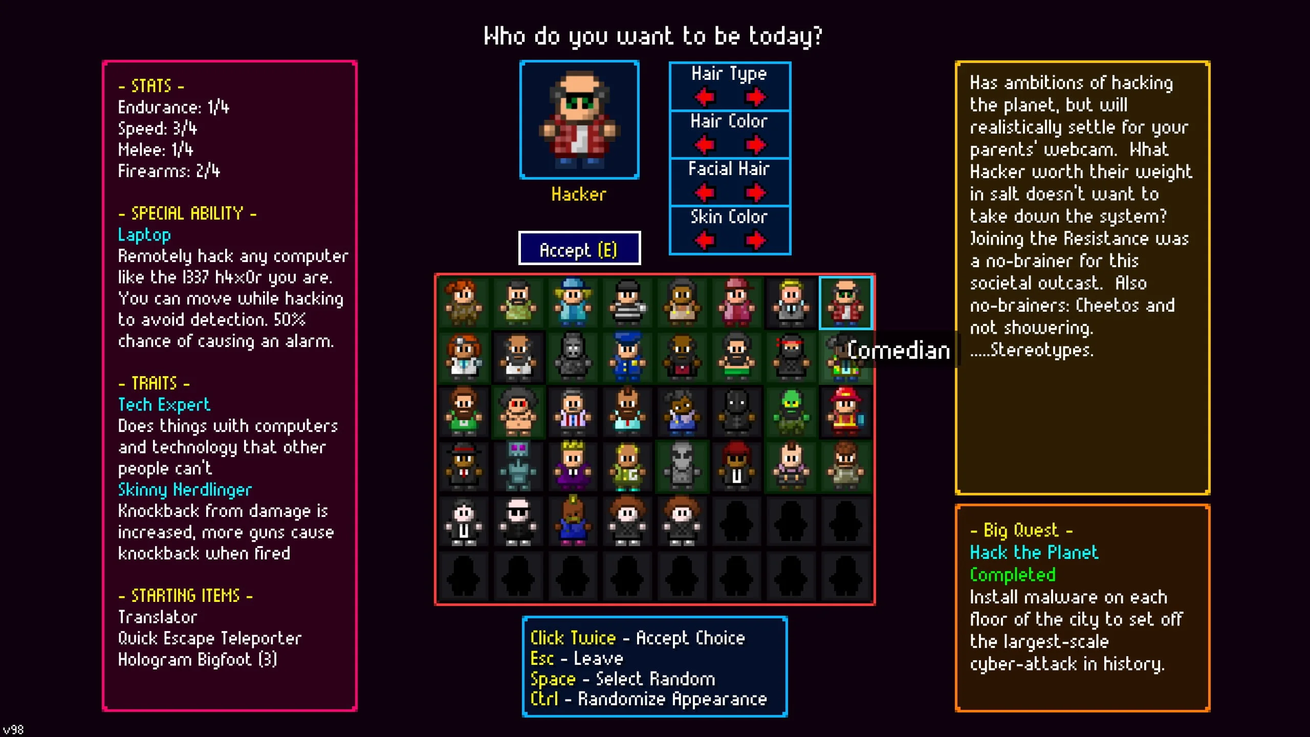 Ranking classes by ease of completing Big Quest/Campaign Ranking classes by ease of completing Big Quest/Campaign