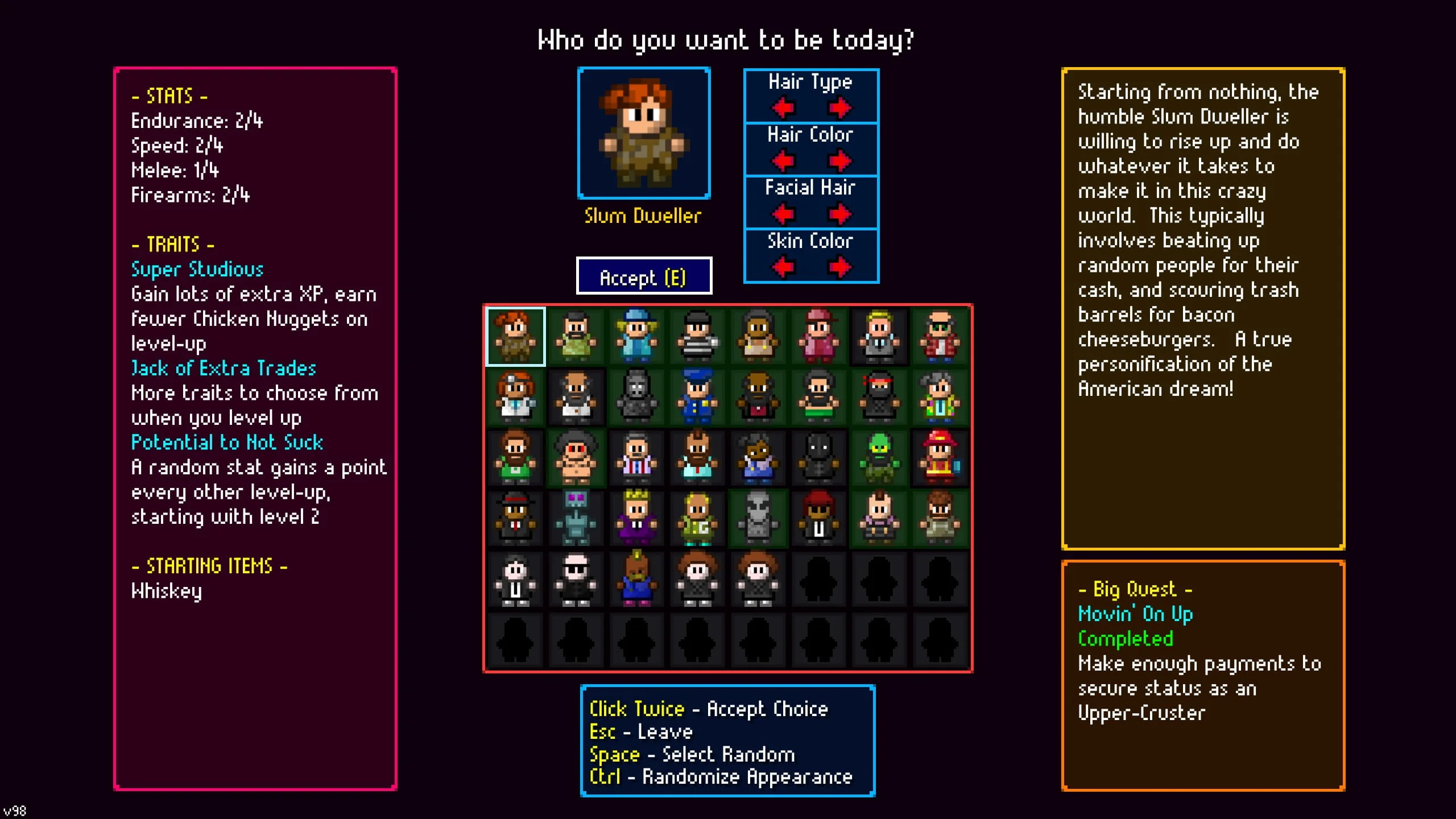Ranking classes by ease of completing Big Quest/Campaign Ranking classes by ease of completing Big Quest/Campaign