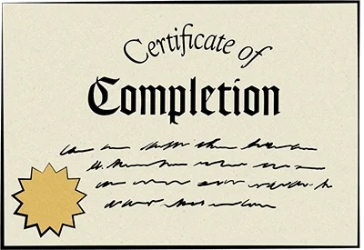Explenation and Guide for Certifictes/Endings Explenation and Guide for Certifictes/Endings