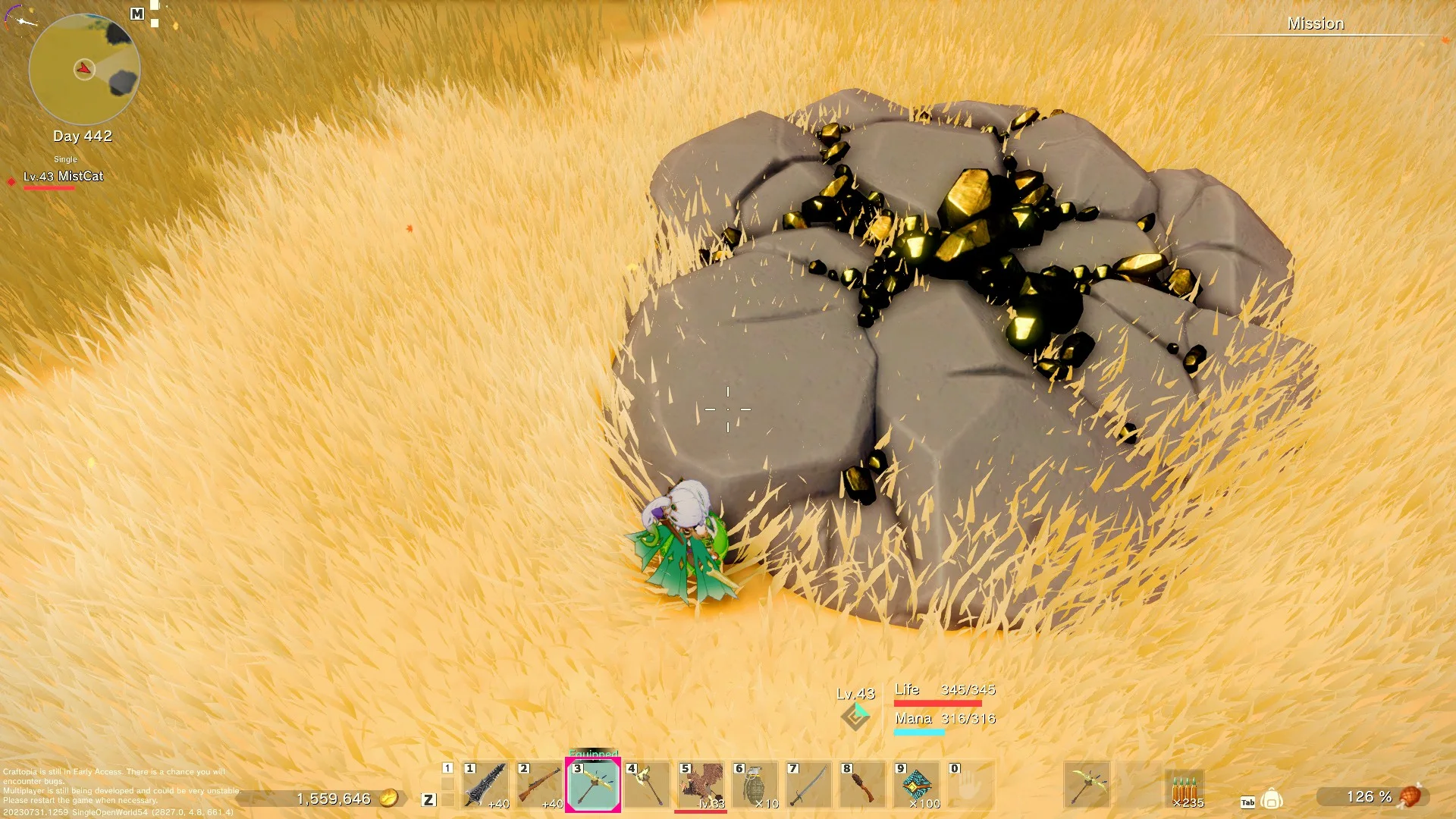 Craftopia Bedrock Gold Locations (Seamless update)