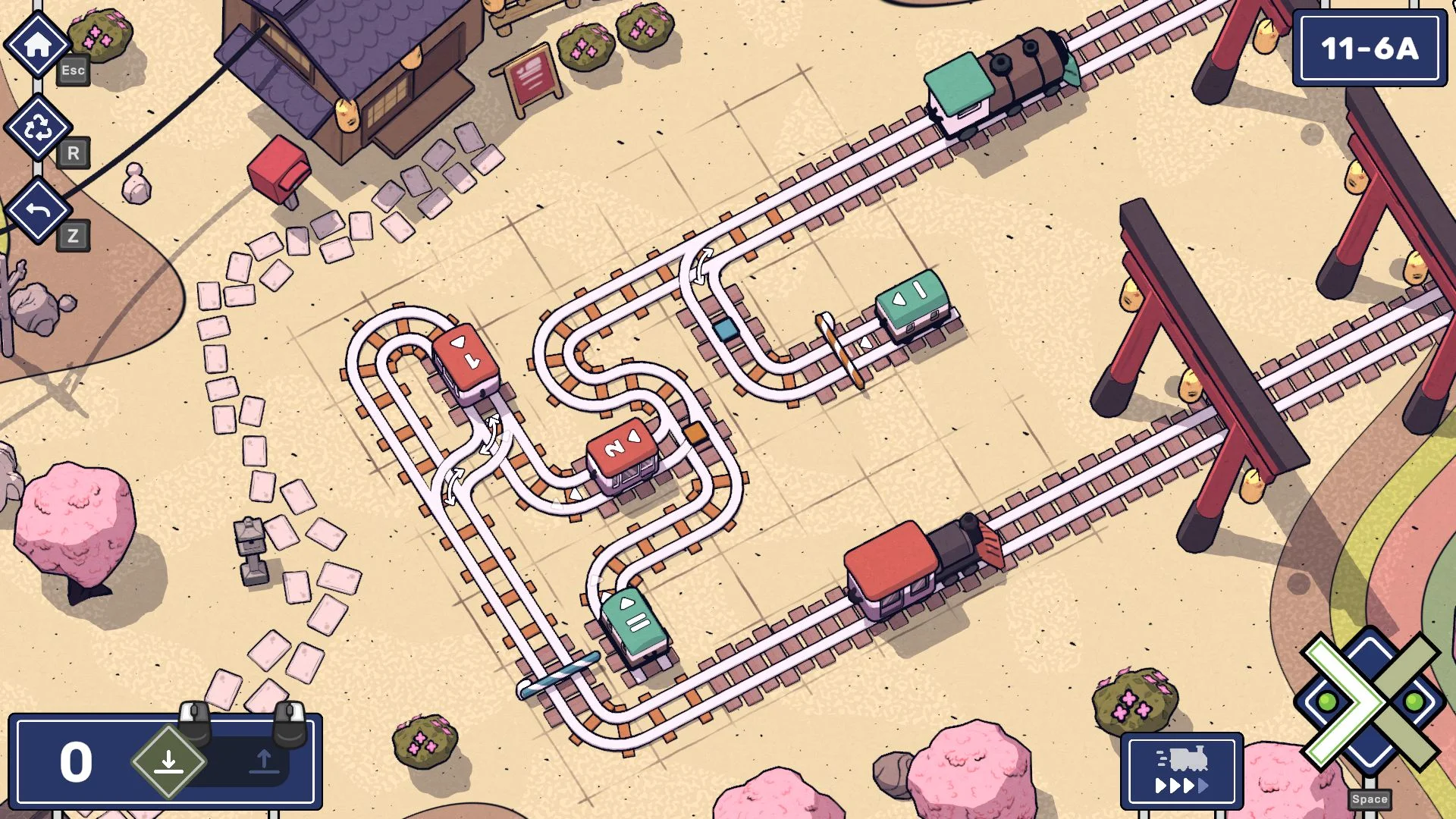Railbound World 11 & 12 Solutions Railbound World 11 & 12 Solutions