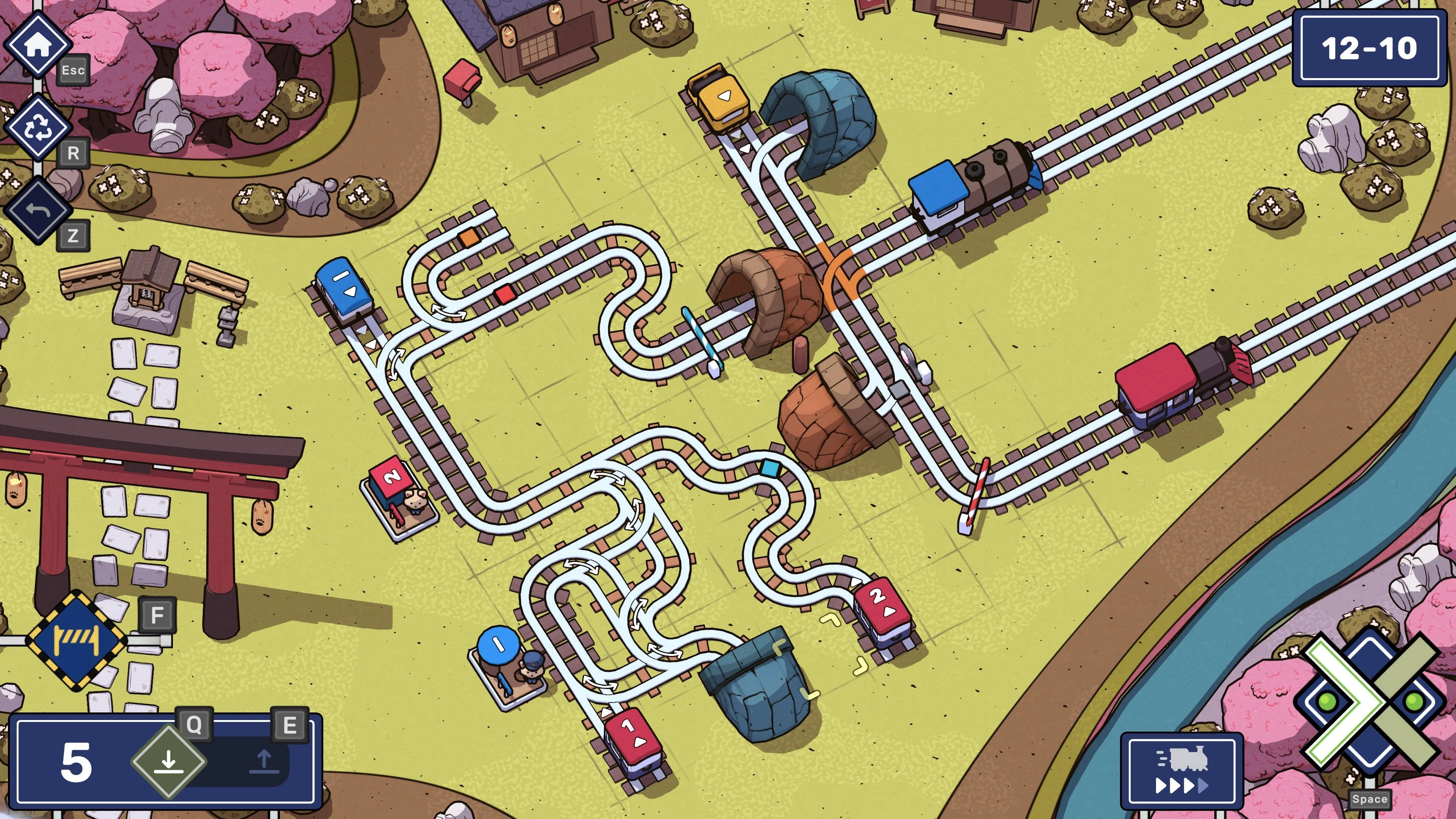 Railbound World 11 & 12 Solutions Railbound World 11 & 12 Solutions