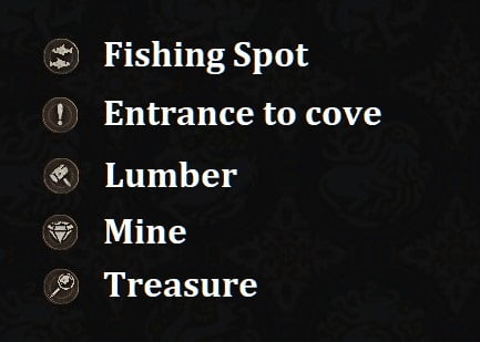 WTF - Where to fish in Belerion DLC Map