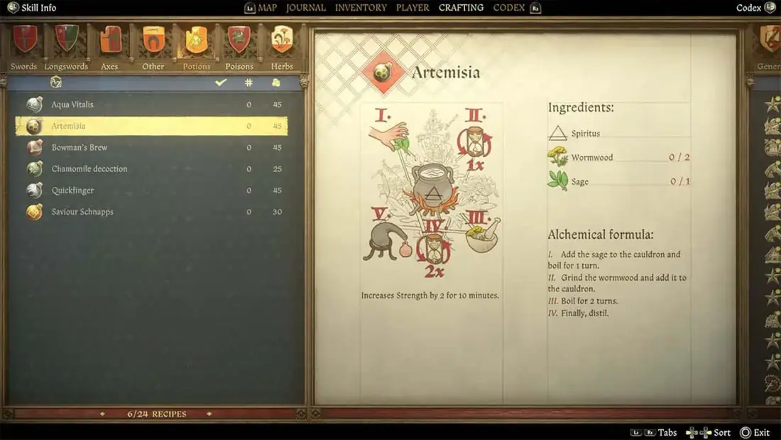 Kingdom Come Deliverance 2 Alchemy Recipes Guide
