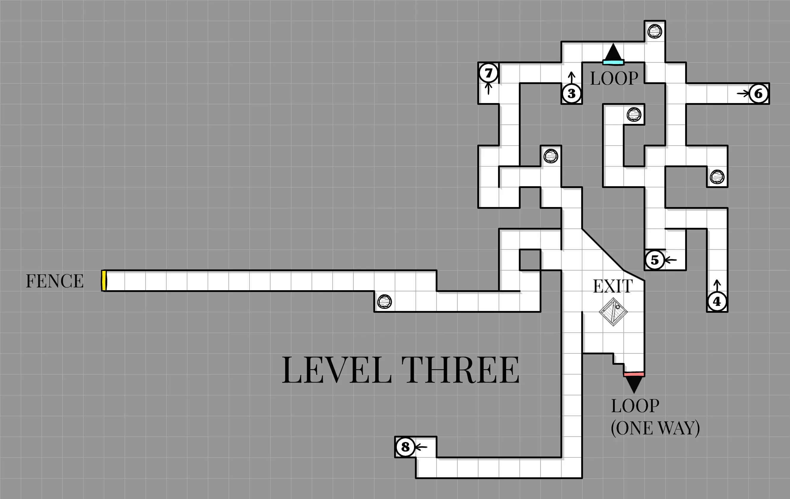 ENA Dream BBQ Maze Map Guide
