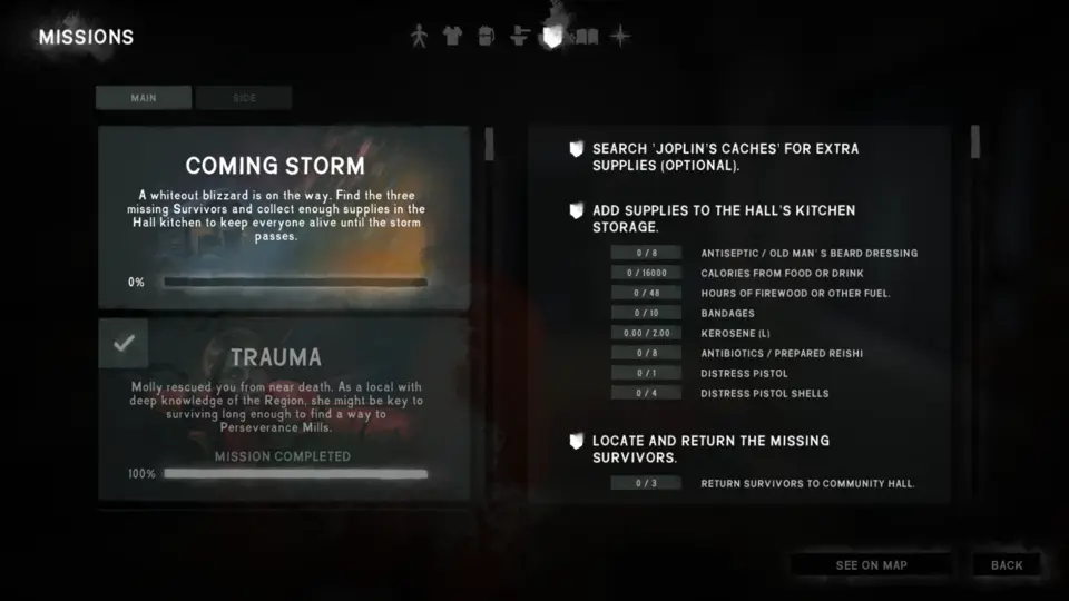 The Long Dark: Coming Storm Walkthrough