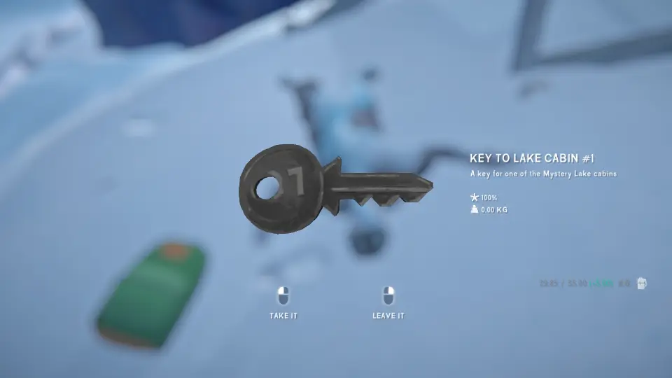 The Long Dark: Lake Cabin Keys Walkthrough