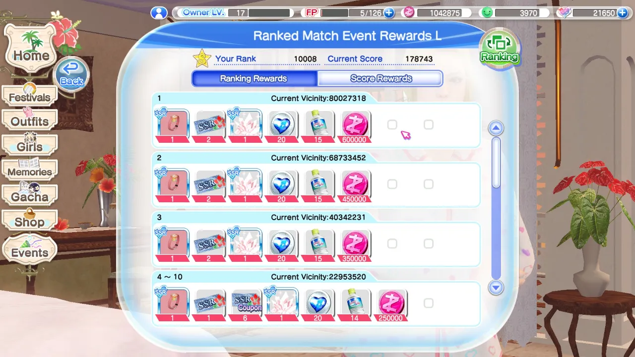 DOAXVV: Events Guide | Event Shop & Rewards