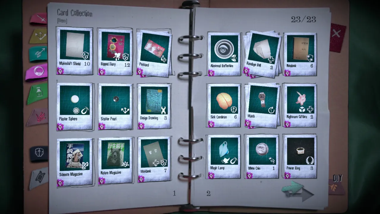 Out of Hands: Item Guide