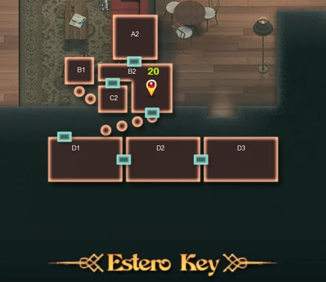 Broken Key Locations Treasure of Nadia: Broken Key Locations